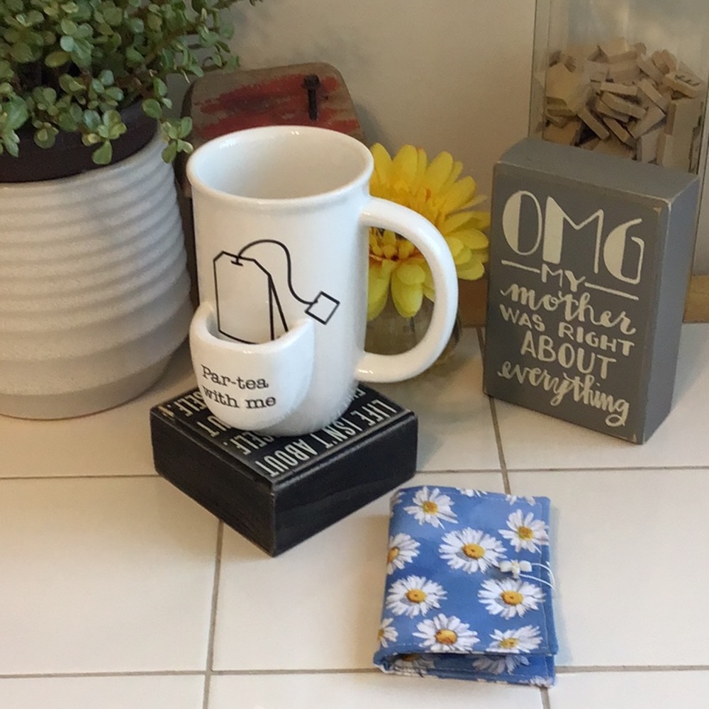 Par-Tea With Me Mug & Tea Bag Wallet